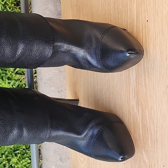 Louis Vuitton Knee High Black Boots High Heels size US size  6.5 / EU 37.5 - Picture 9 of 14
